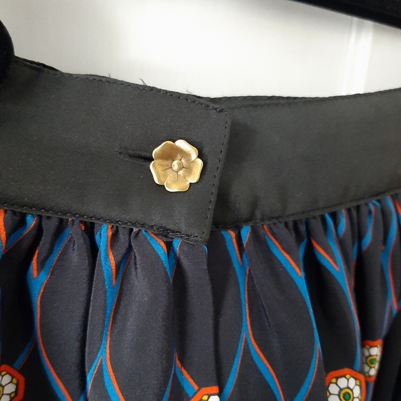 NWT Kenzo x H&M Silk Tiered Skirt Size US 4 - Picture 6 of 7